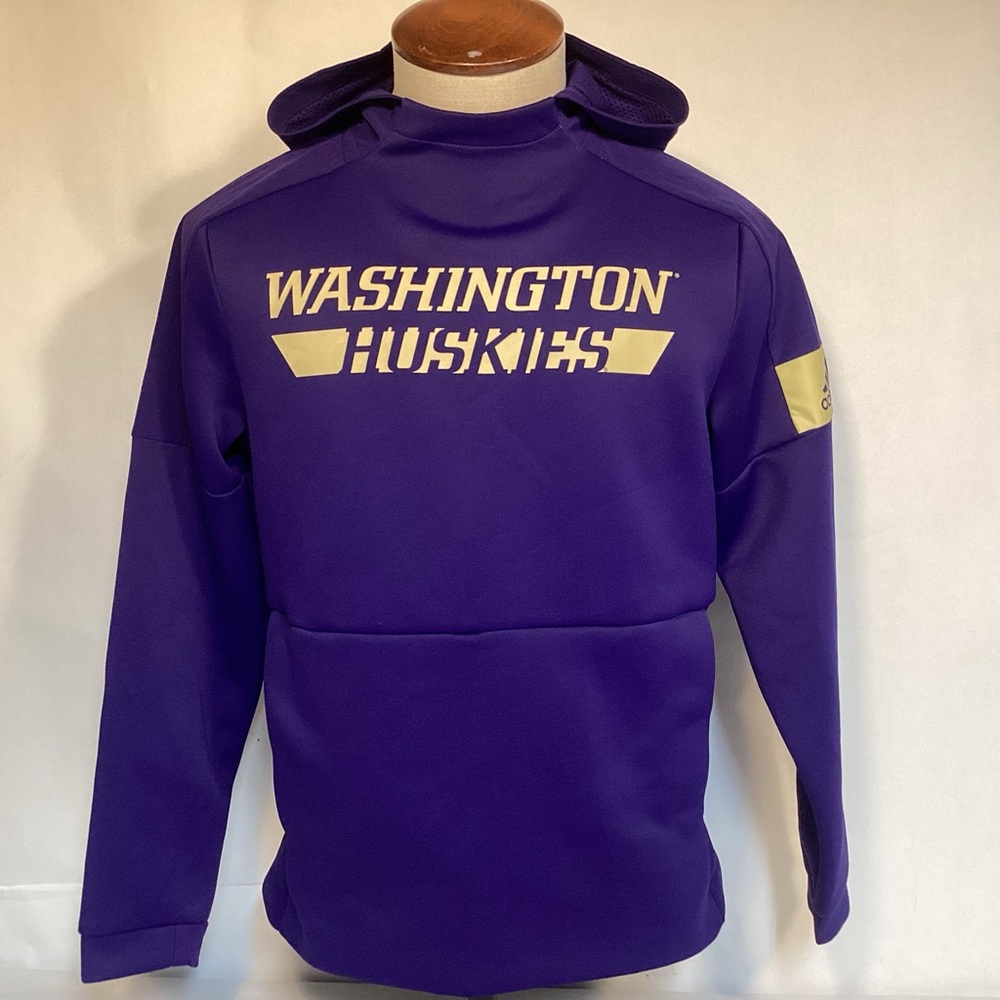 Adidas Washington Huskies Sideline  Hoodie men’s Size Medium